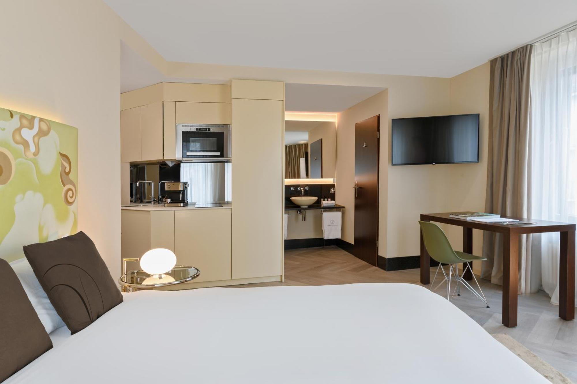 Visionapartments Brandschenkestrasse - Contactless Check-In Цюрих Экстерьер фото