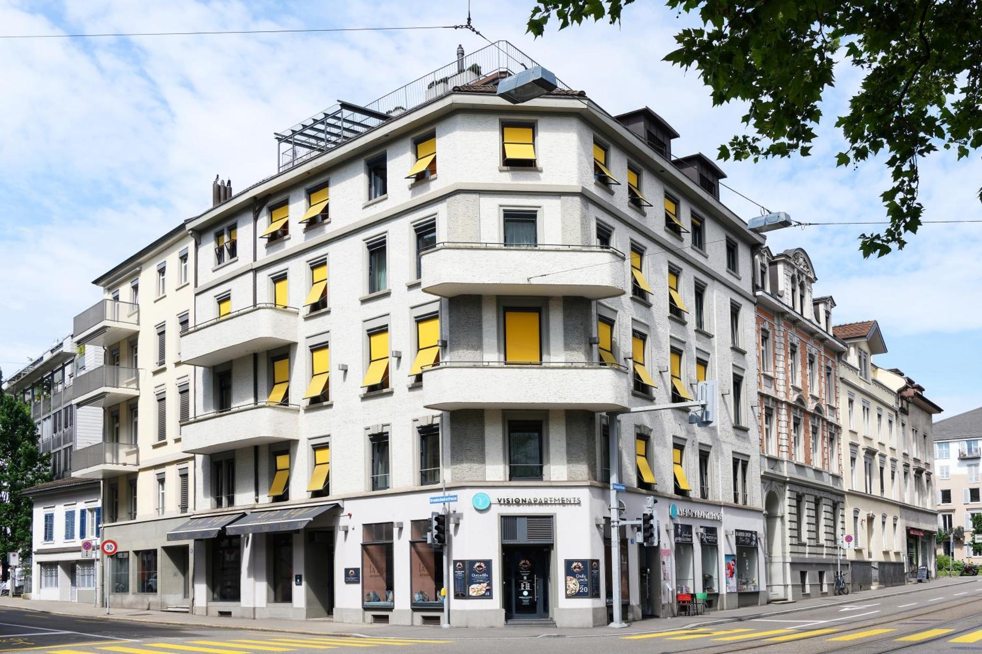 Visionapartments Brandschenkestrasse - Contactless Check-In Цюрих Экстерьер фото